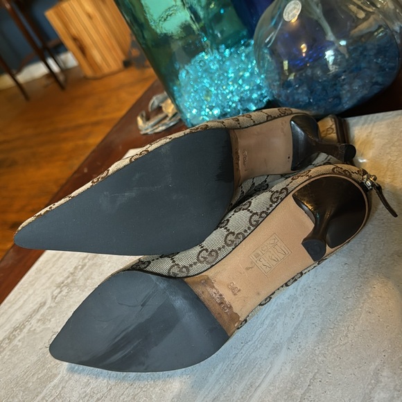 Gucci monogram ankle boots - Picture 2 of 6